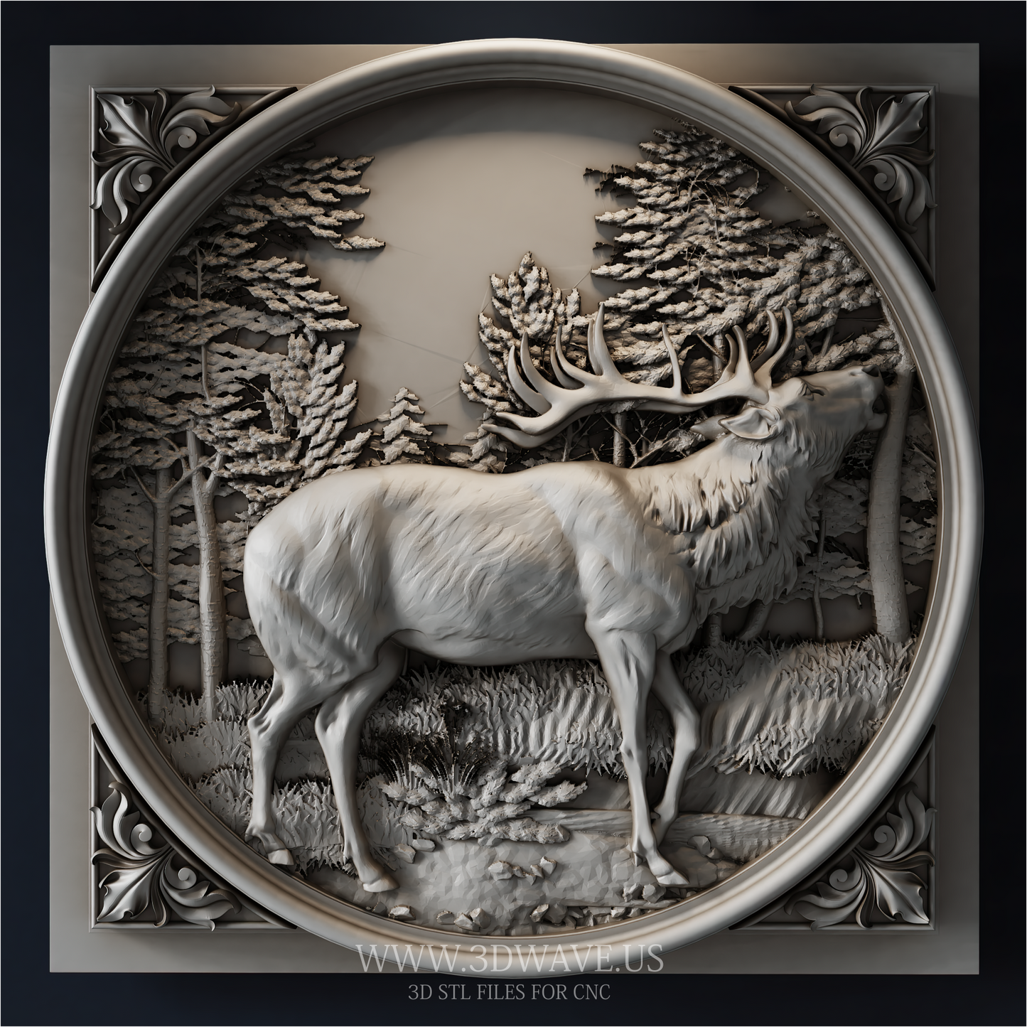 HIRSCH 3d stl