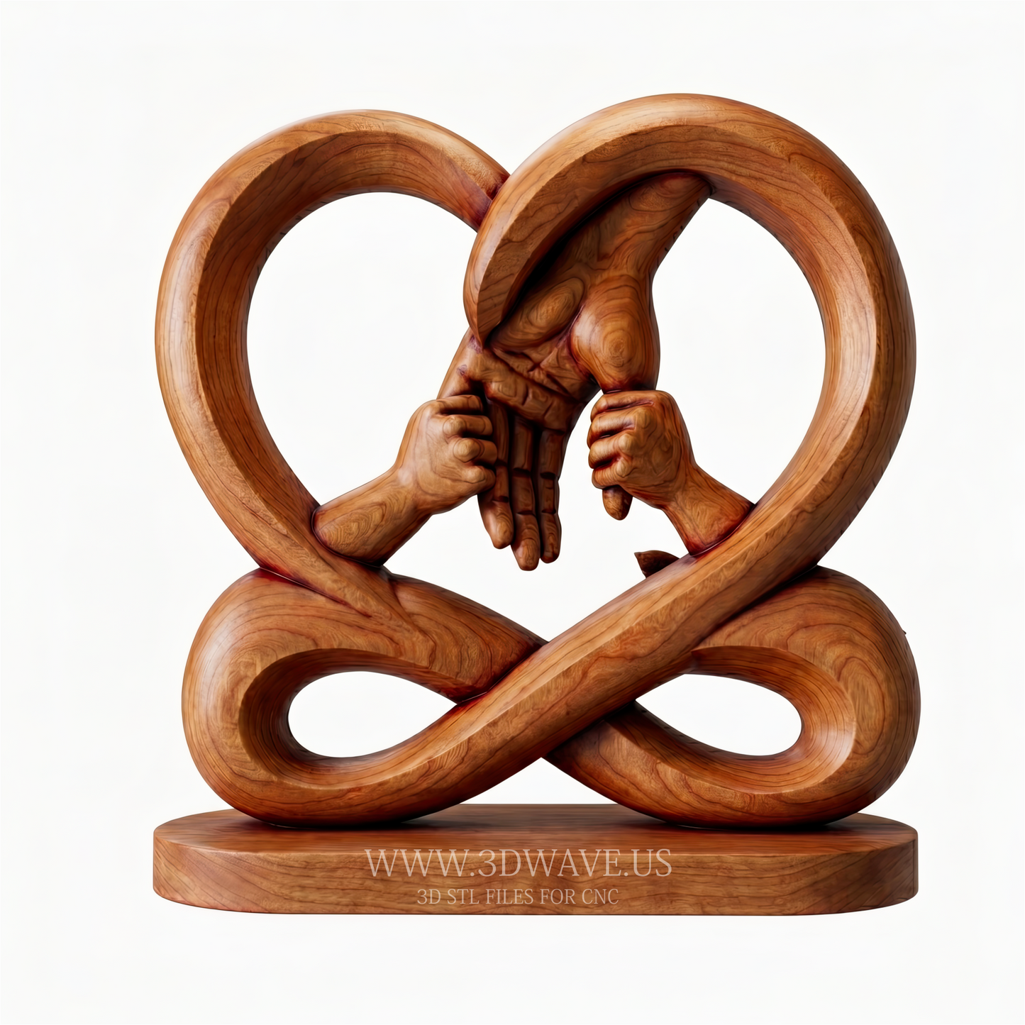 Mother CNC File | 3D Print STL, Double Sided Relief | Mothers Day STL - 3DWave.us