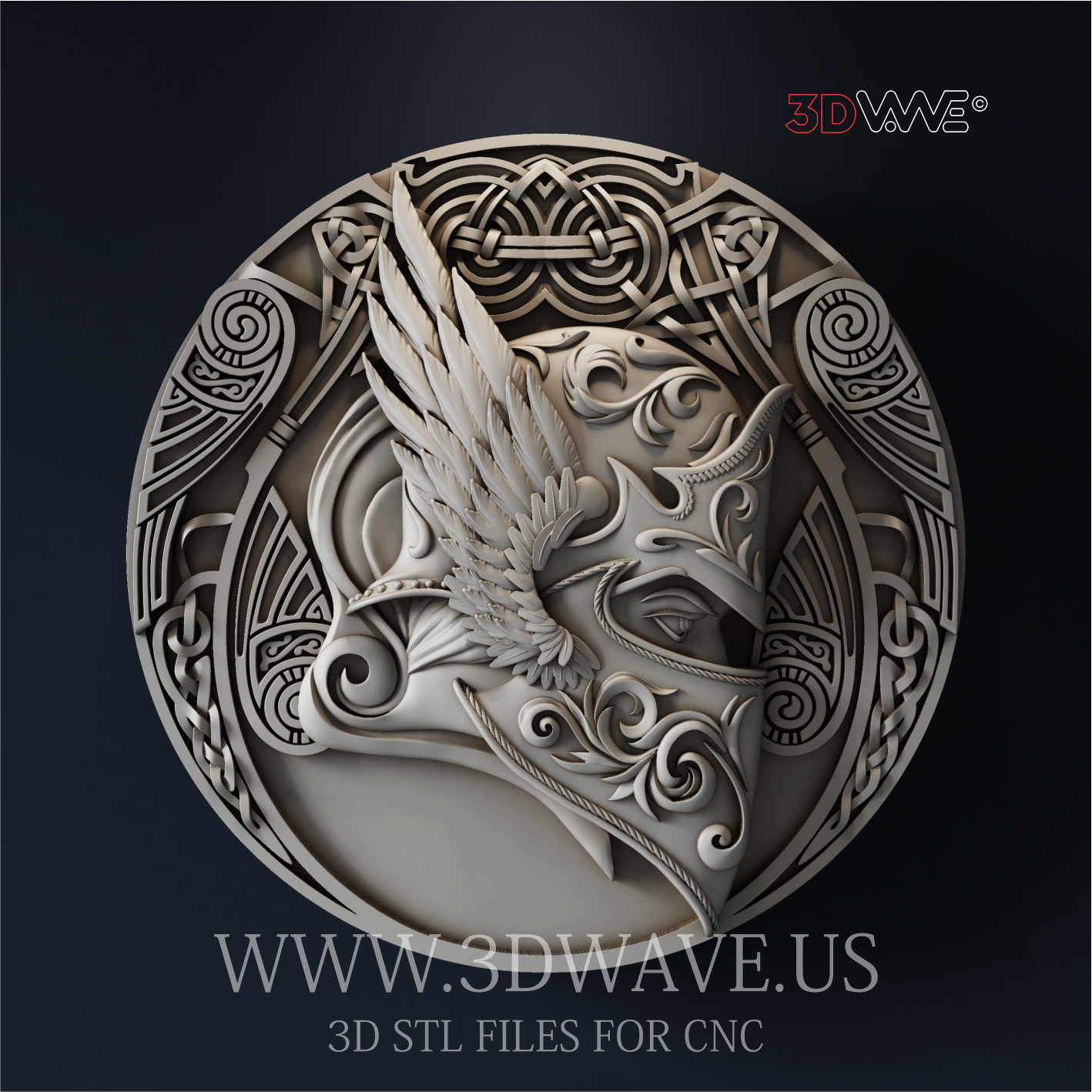 VIKINGS VALKYRIE 3D STL