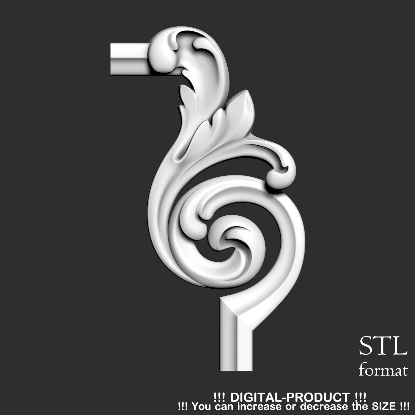 Elegant Corner Decor for Furniture, Wall Panels & Gypsum Decoration