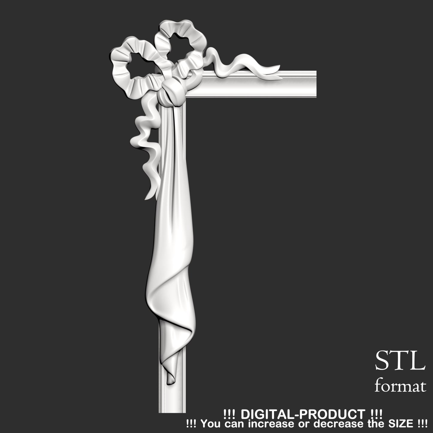 Decoración Elegante de Esquinas para Muebles, Paneles de Pared y Decoración de Yeso