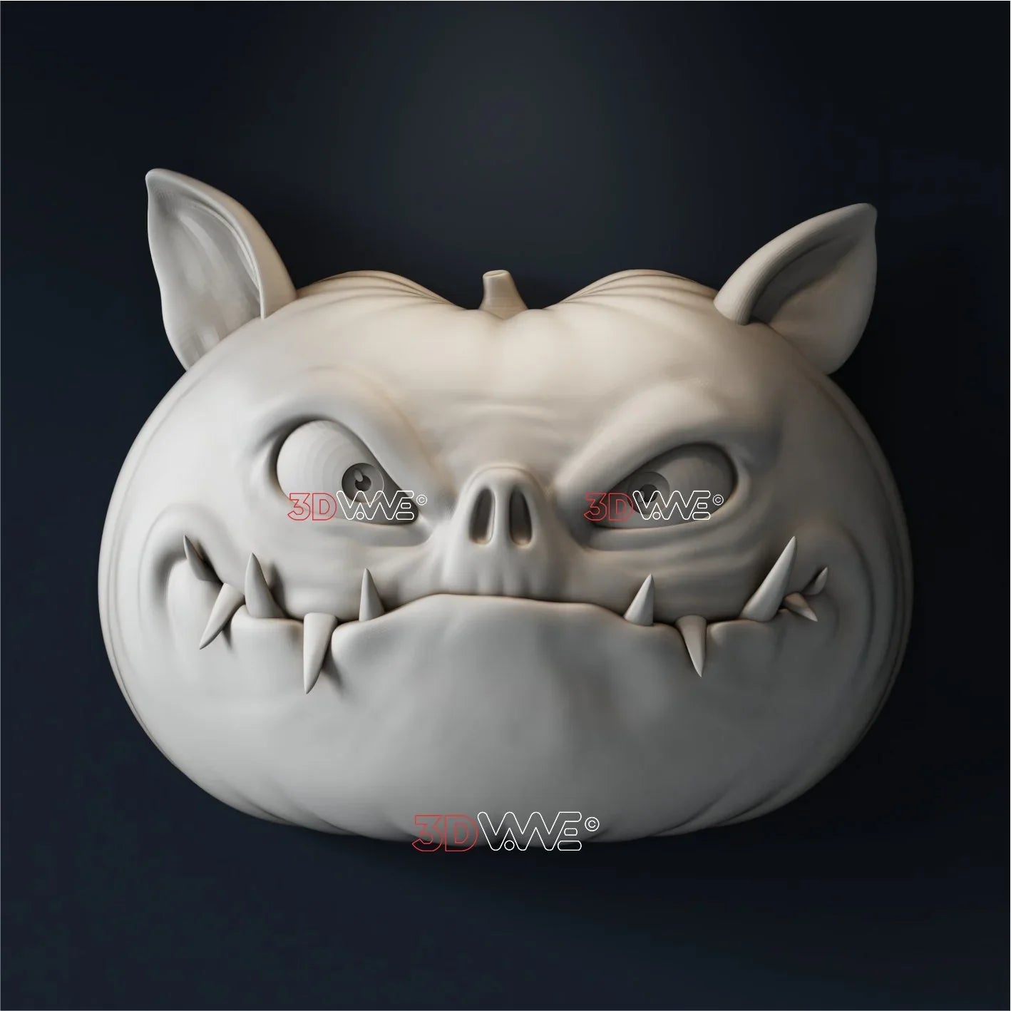 HALLOWEEN PUMPKIN 3D STL - 3DWave.us