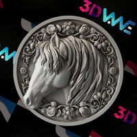 Thumbnail for Horse 3d stl - 3DWave.us