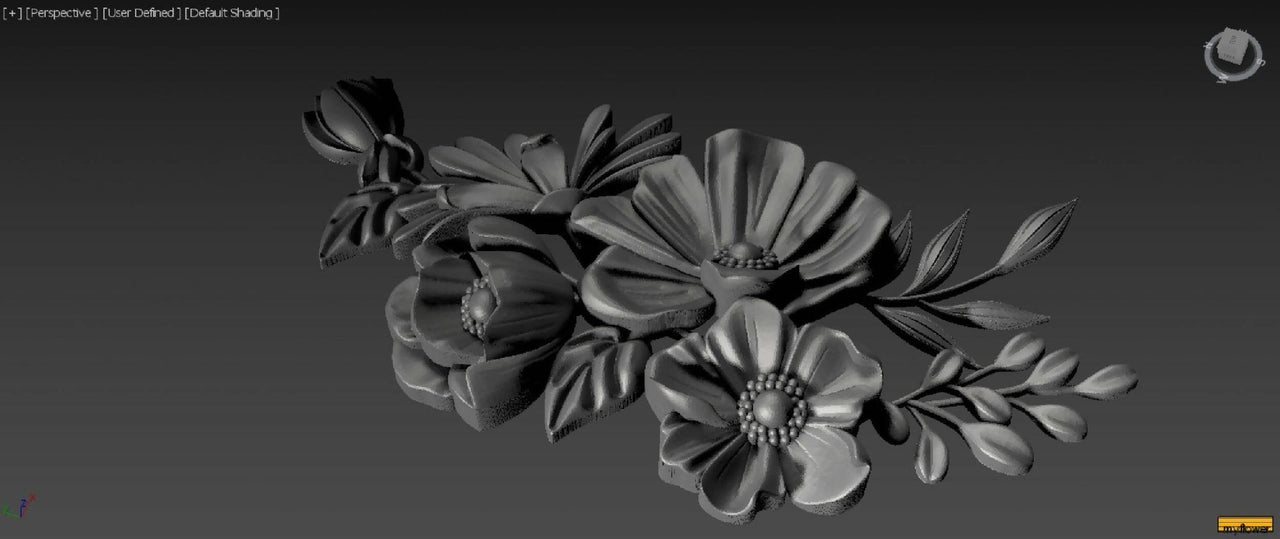 3d flowers - 3DWave.us