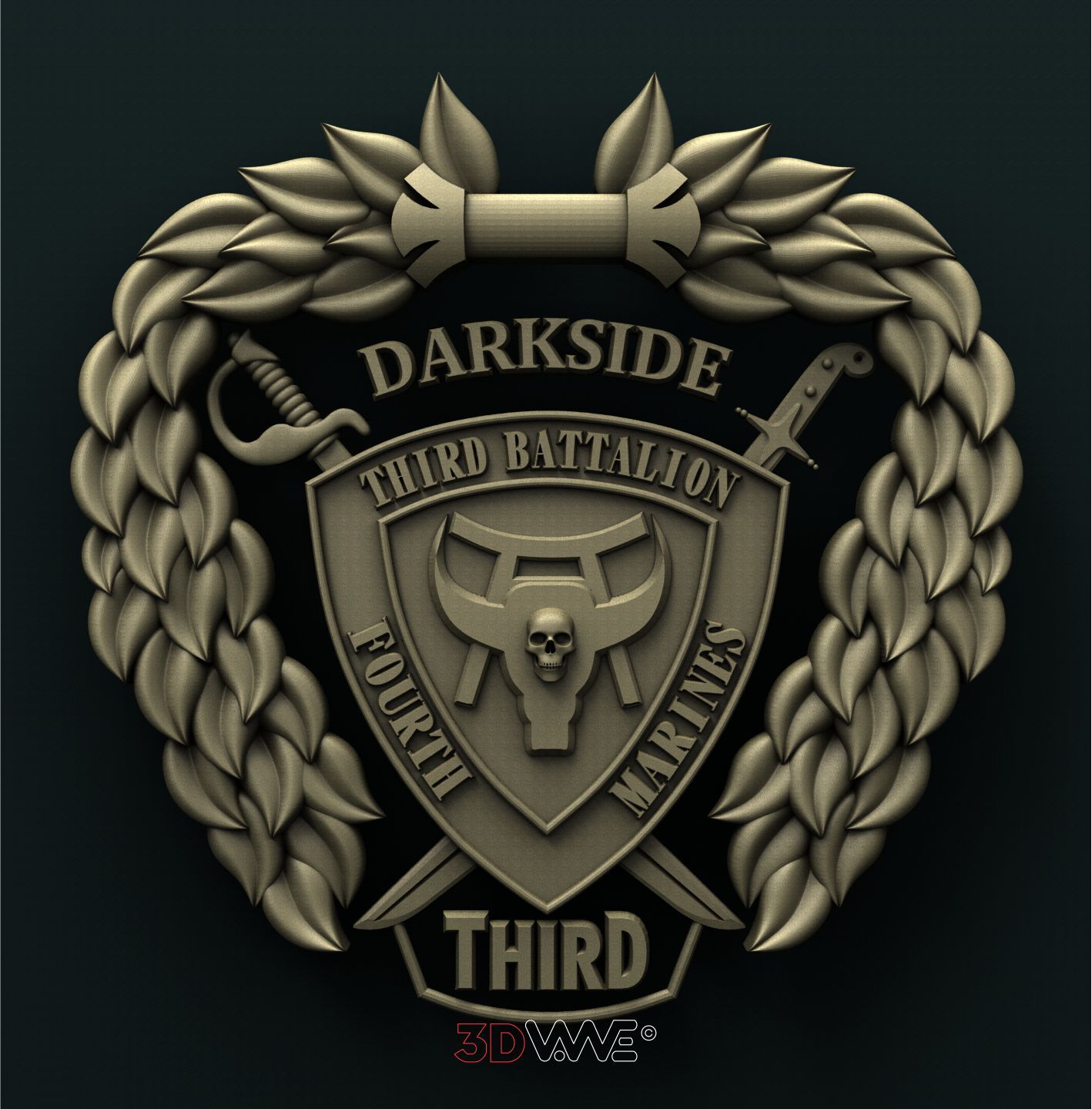 3rd BATTALION 4th MARINES 3D STL 3DWave