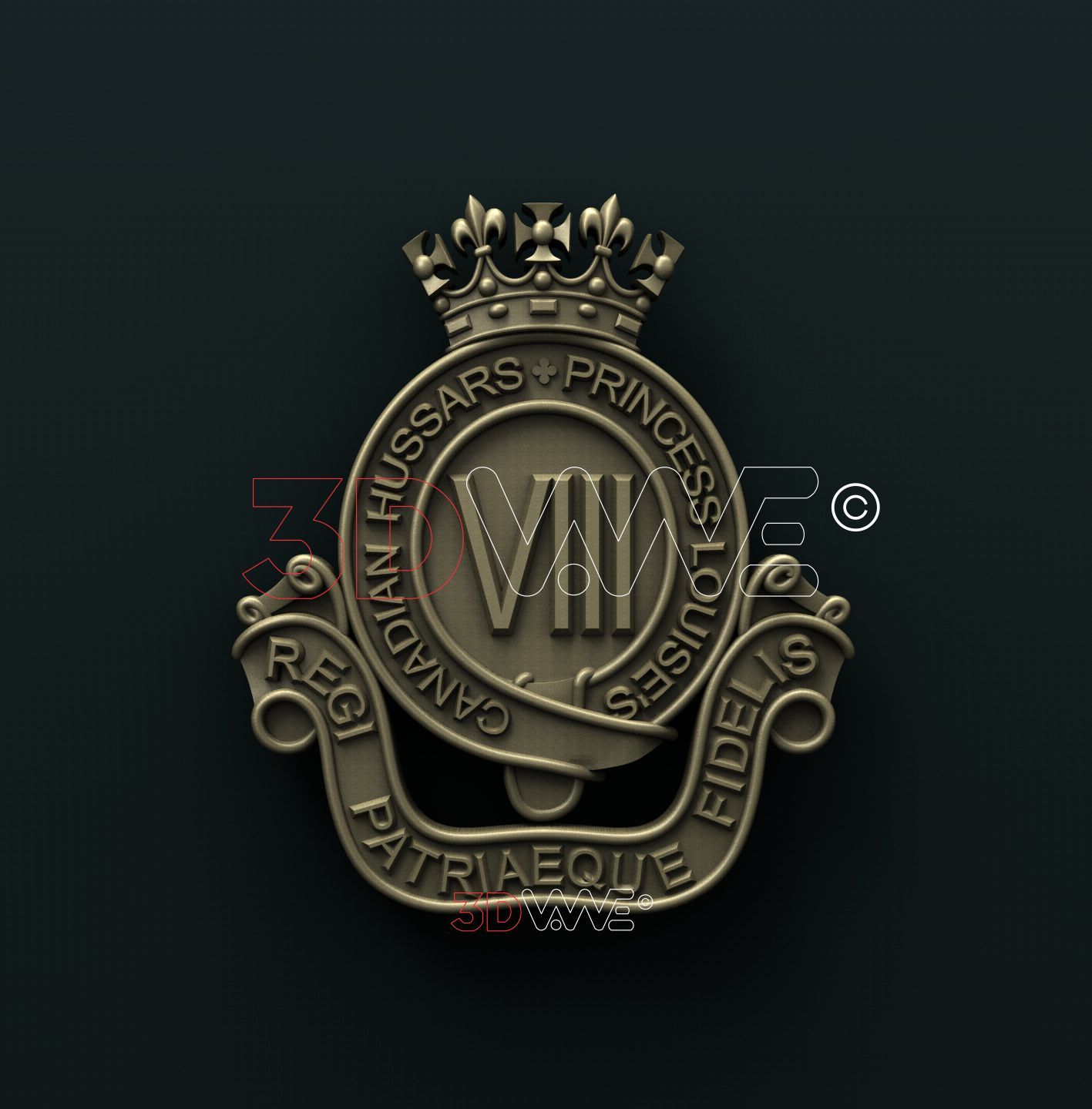 8th CANADIAN HUSSARS 3D STL 3DWave