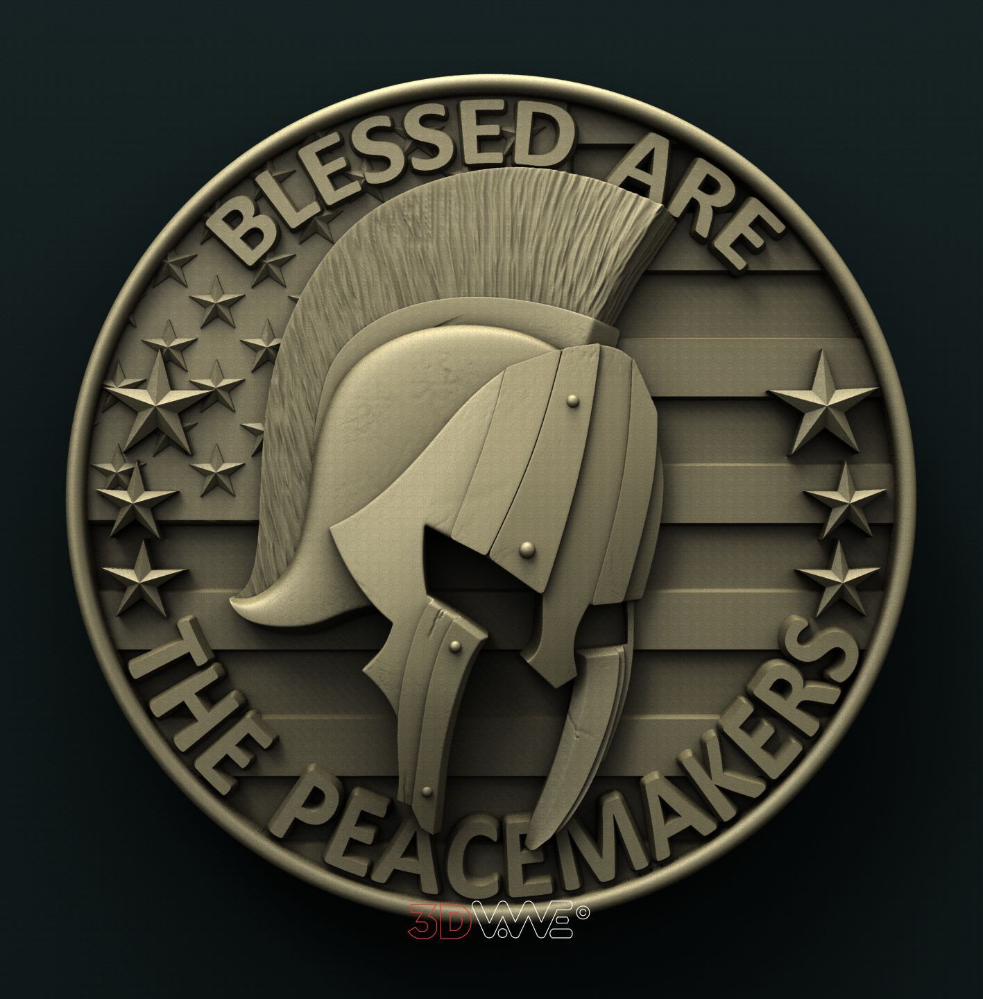 AMERICAN PEACEMAKER 3D STL 3DWave
