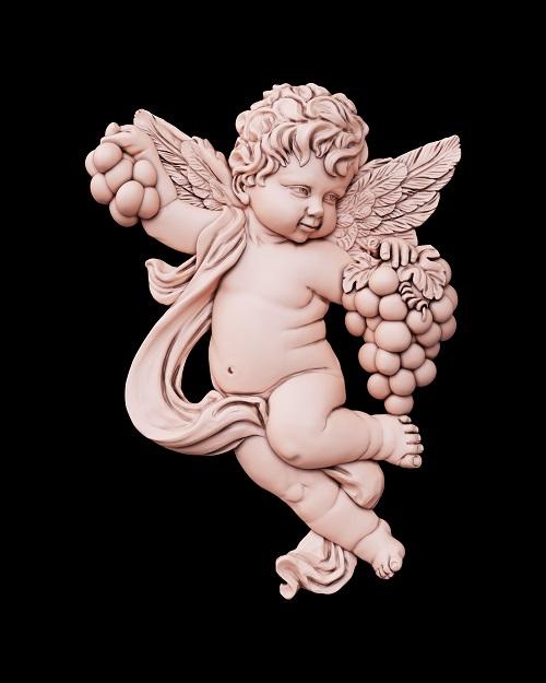 Baby angel 3d stl 3DWave.us