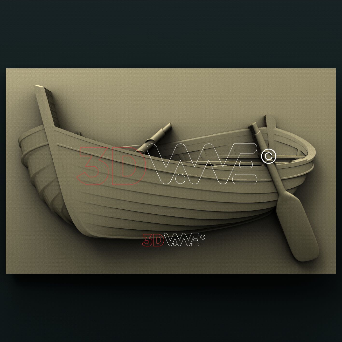 BOAT 3D STL 3DWave