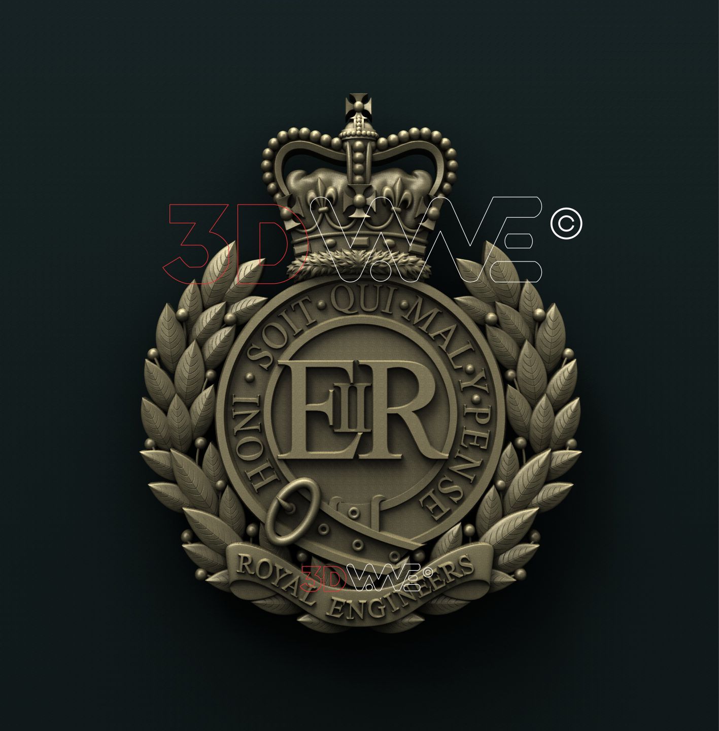 BRITISH ROYAL ENGENEERS 3d stl 3DWave