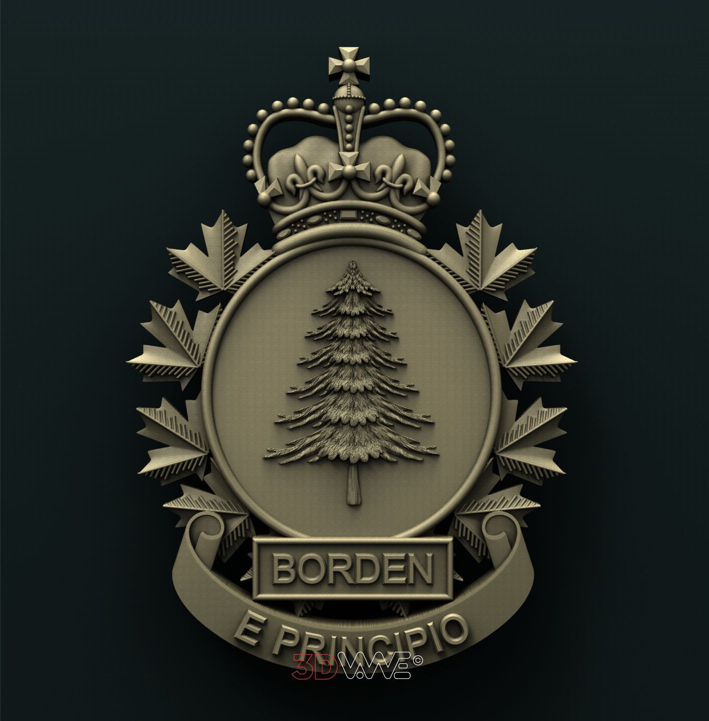 CANADIAN FORCES BASE BORDEN 3D STL 3DWave