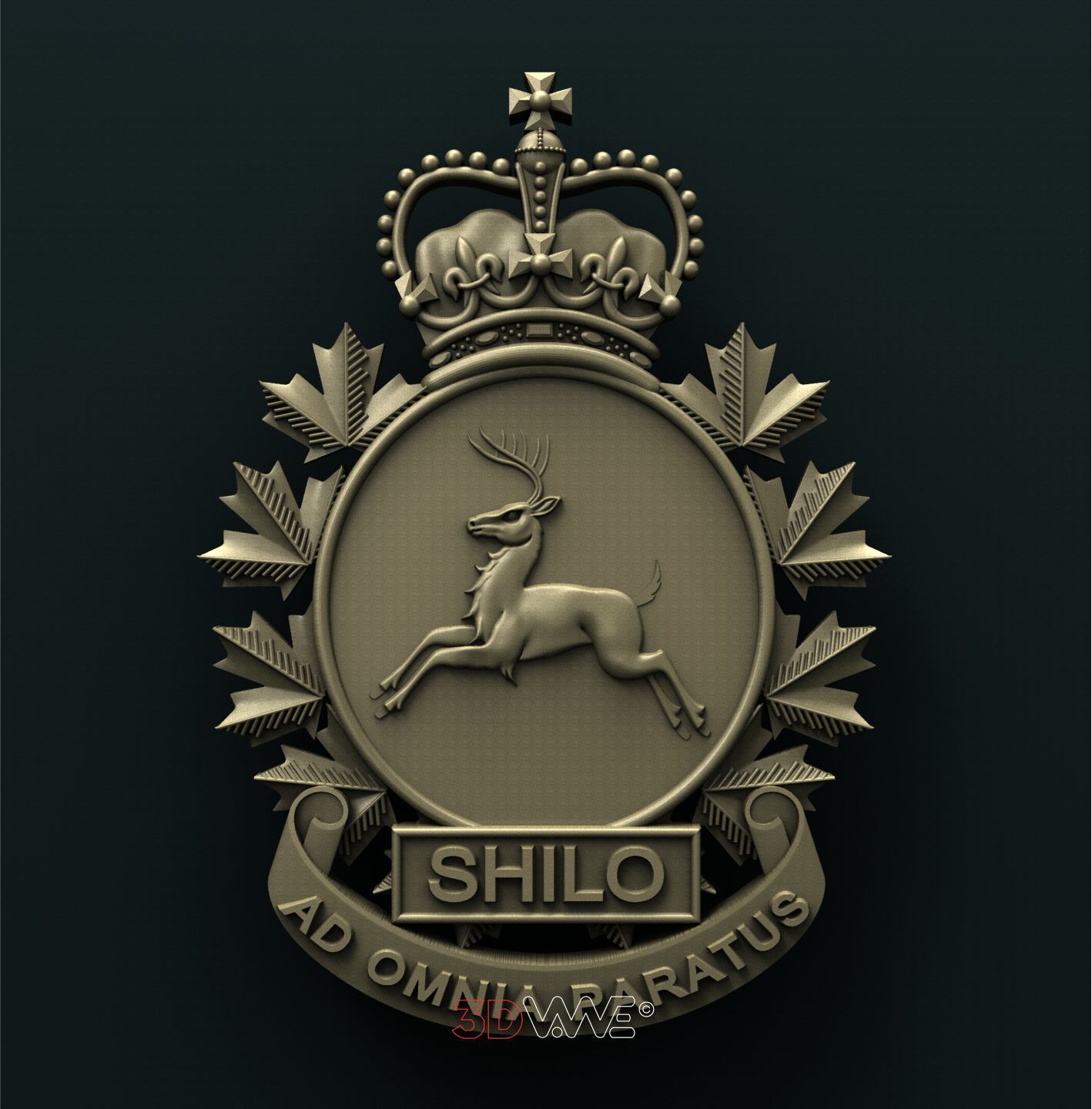 CANADIAN FORCES BASE SHILO 3D STL 3DWave