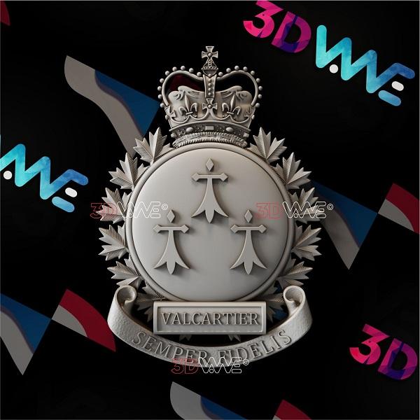 CANADIAN MILITARY BASE VALCARTIER 3D STL 3DWave