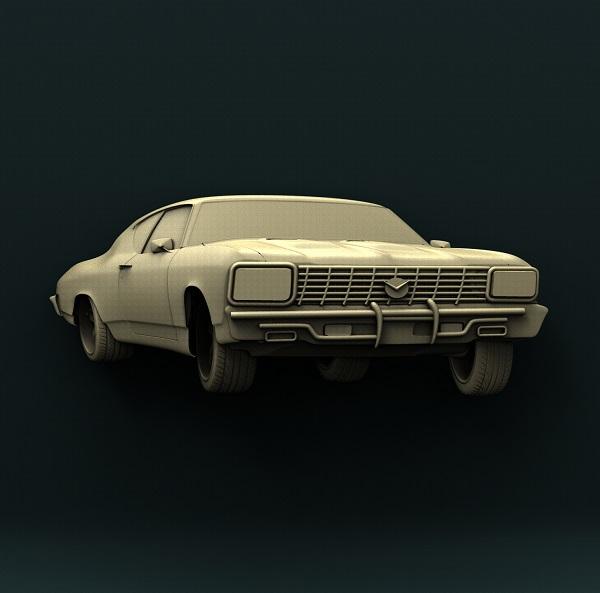 CAR 3D STL 3DWave