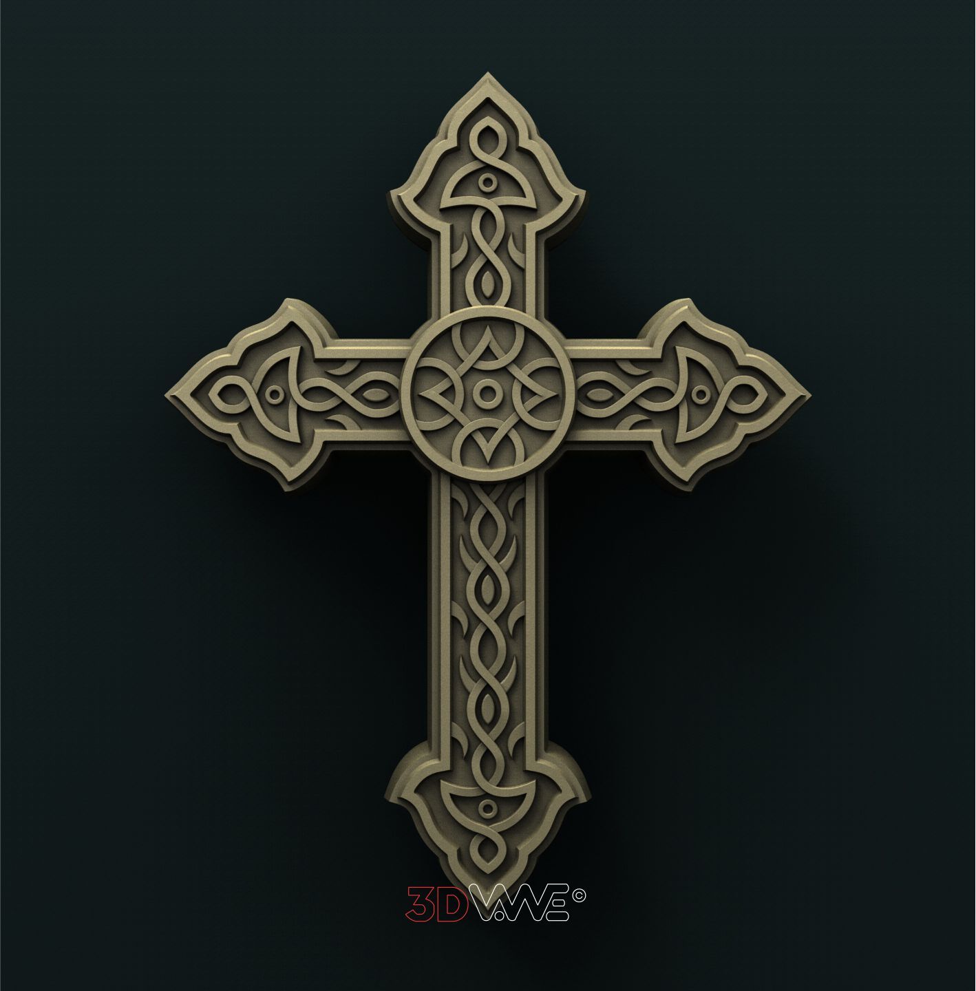 CROSS 3D STL 3DWave