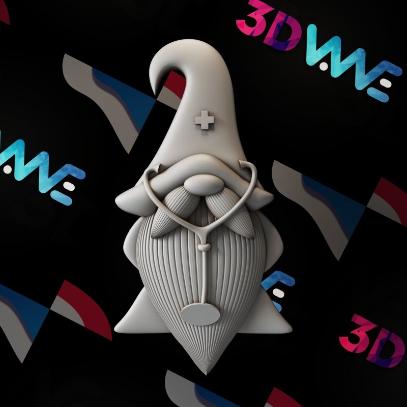DOCTOR GNOME 3d stl 3DWave.us