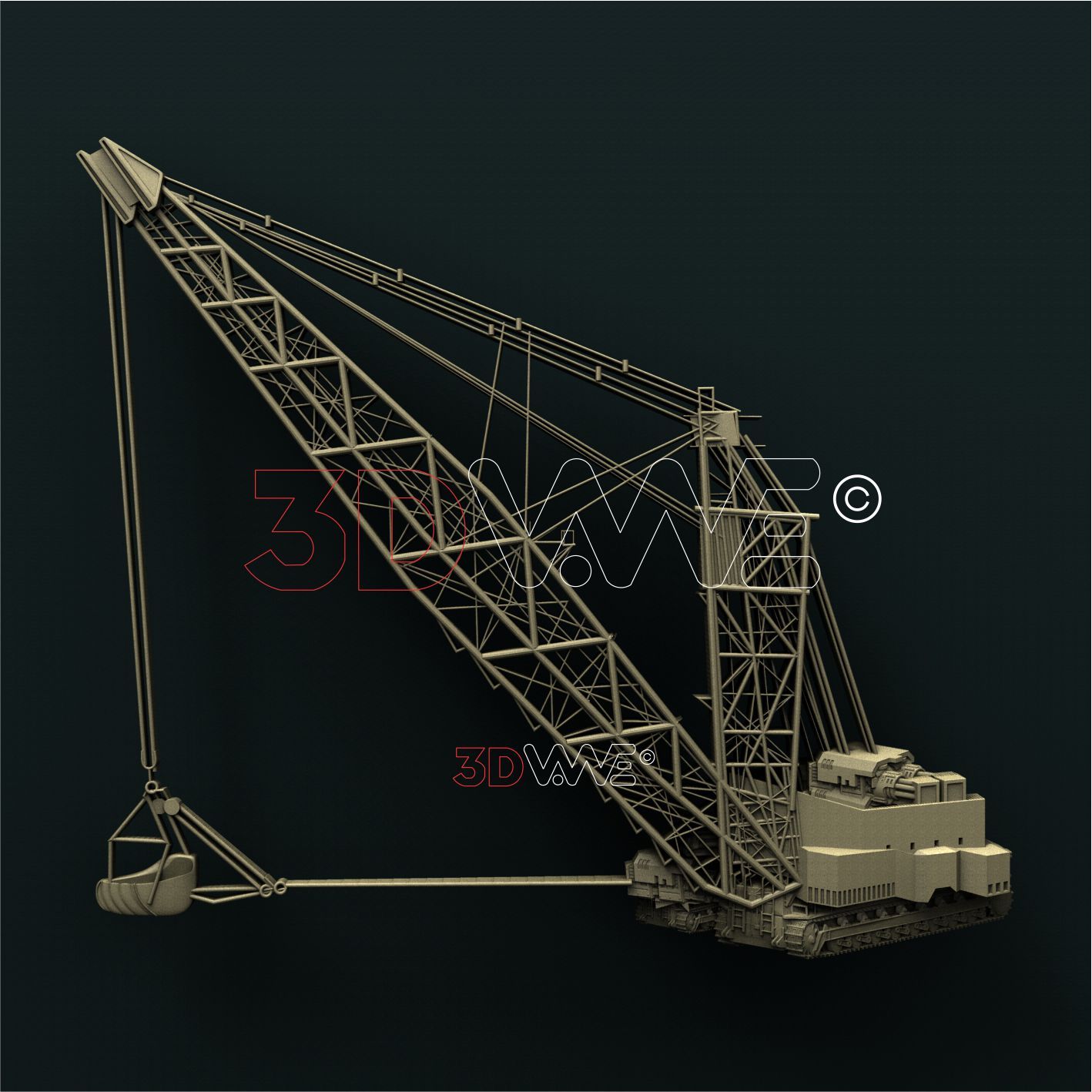 DRAGLINE 3D STL 3DWave