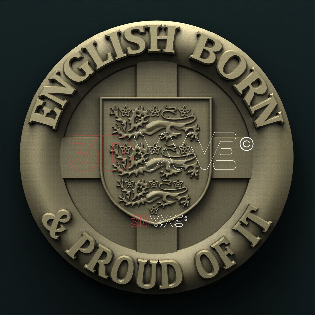 ENGLISH BORRN 3D STL 3DWave