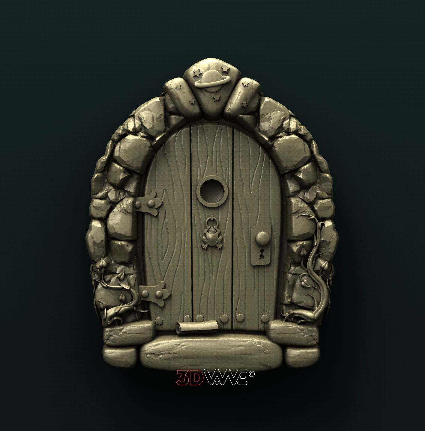 FAIRY DOOR 3D STL 3DWave