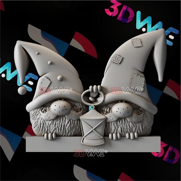 GNOMES 3d stl 3DWave.us