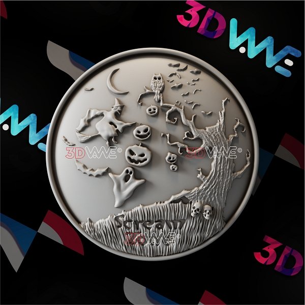 HALLOWEEN 3d stl 3DWave.us