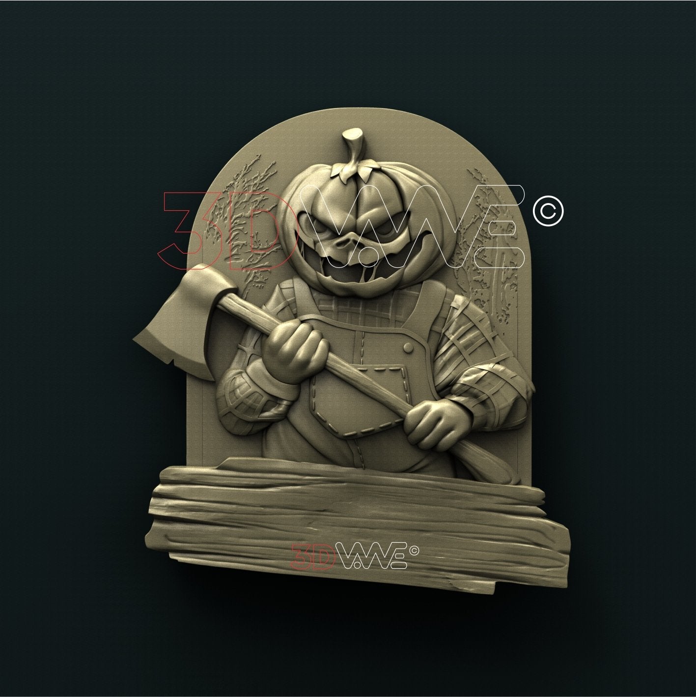 HALLOWEEN PUMPKIN 3DWave