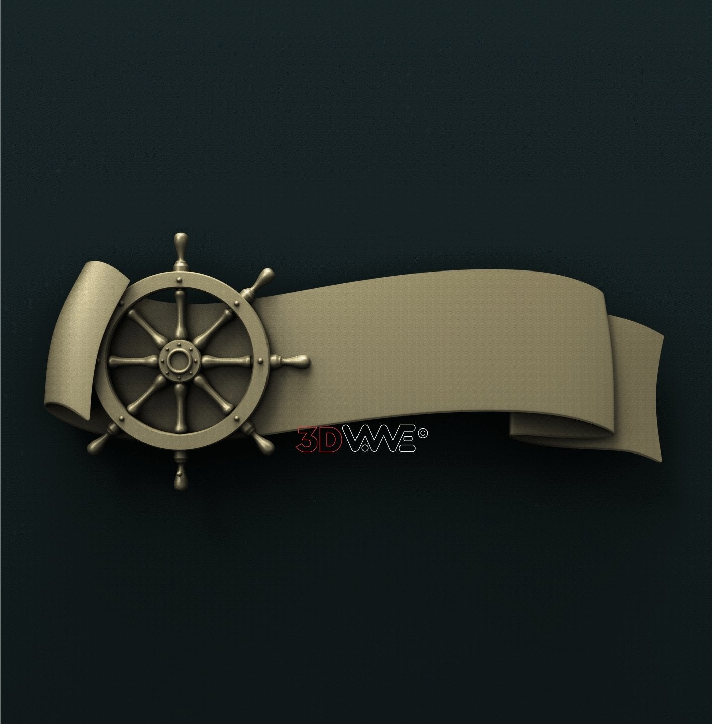HELM SIGN 3D STL 3DWave