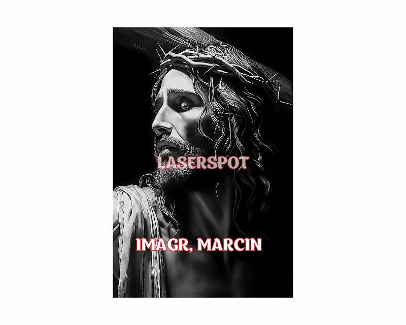Jesus 3d illusion & laser-ready files - 3DWave.us