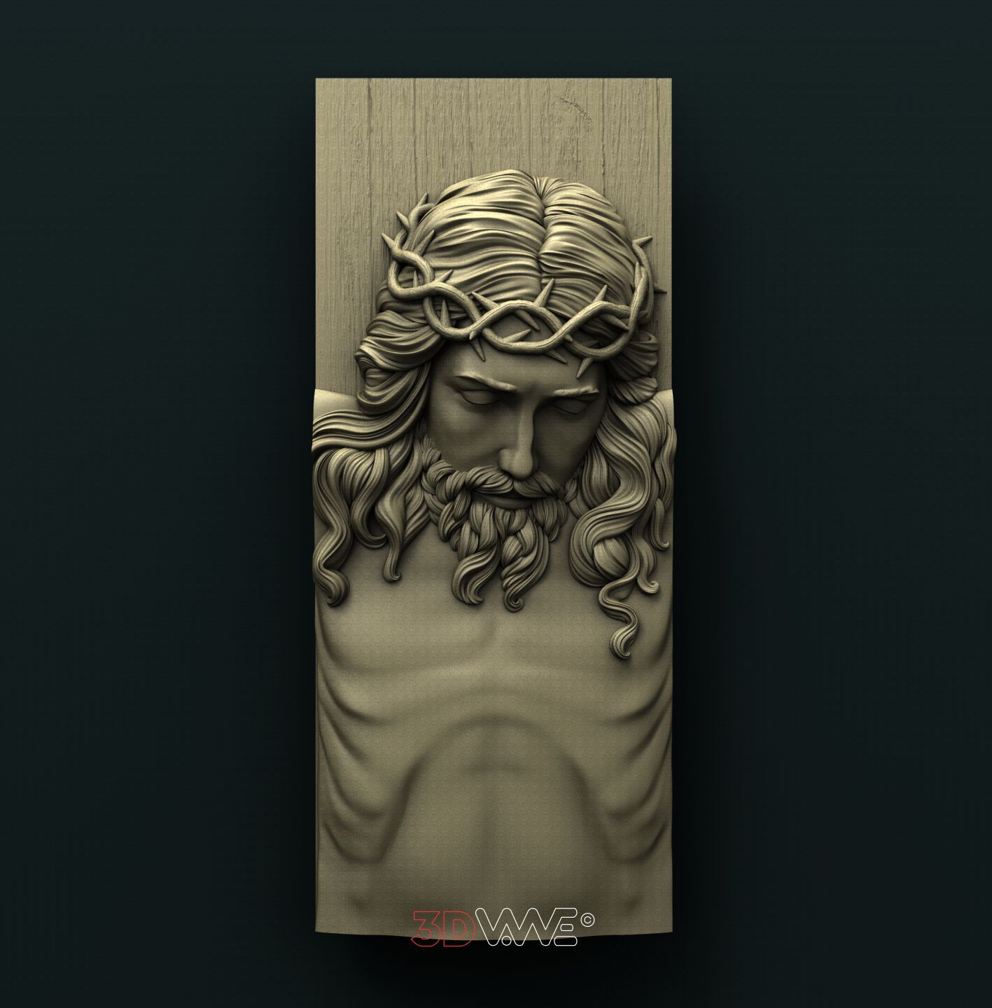 JESUS 3D STL 3DWave