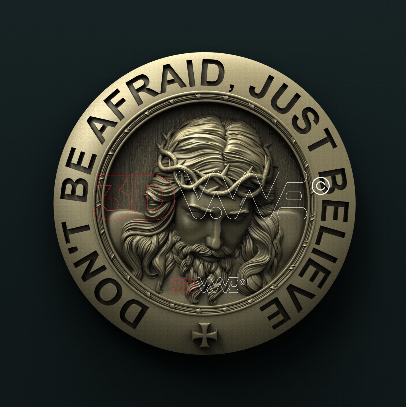 JESUS & BIBLE VERSES 3D STL 3DWave