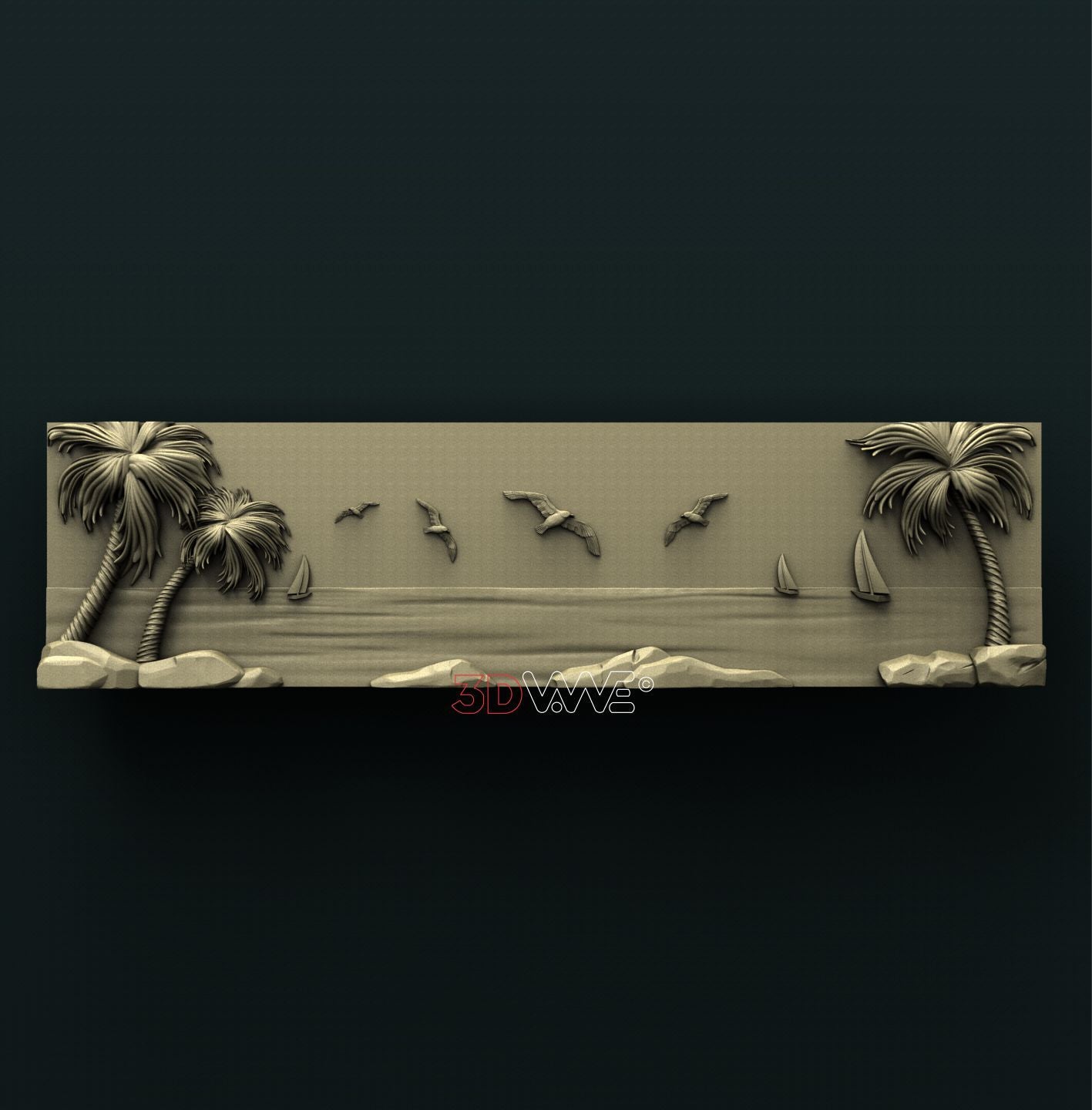 MANTEL 3D STL 3DWave