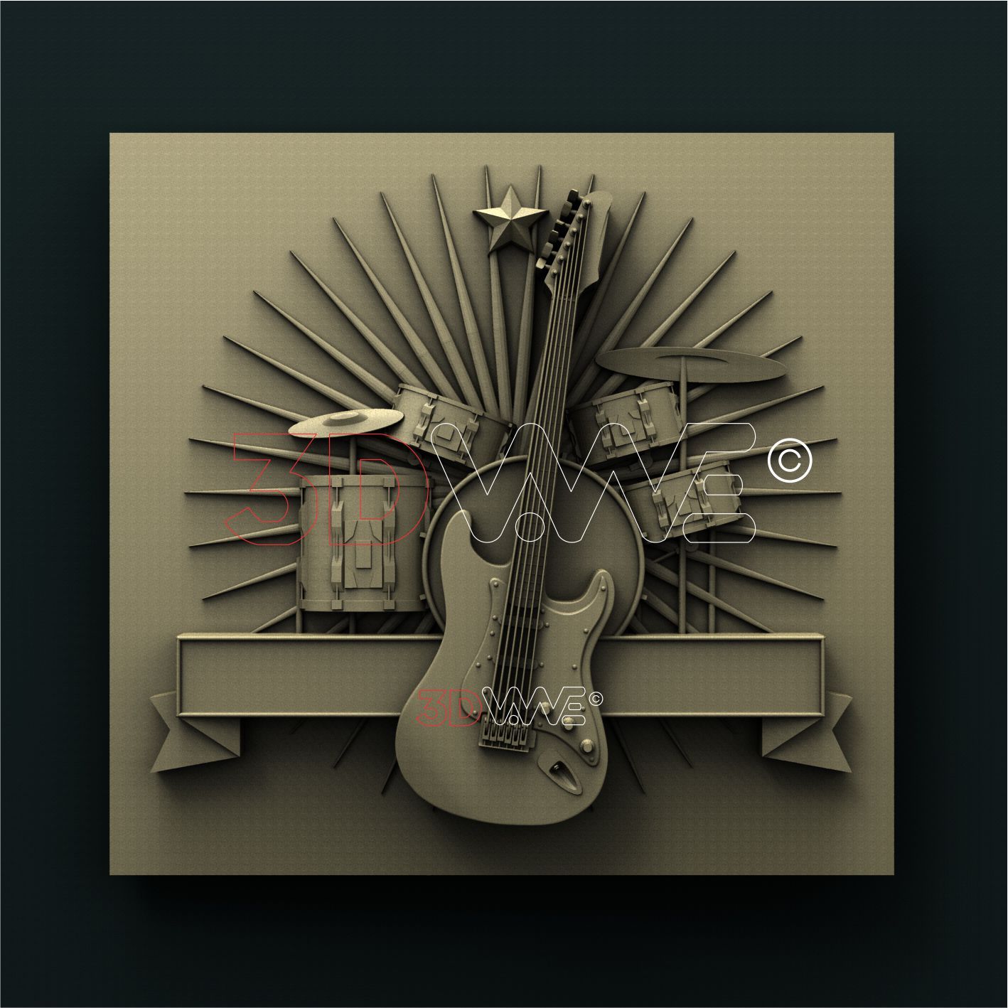 MUSIC 3D STL 3DWave