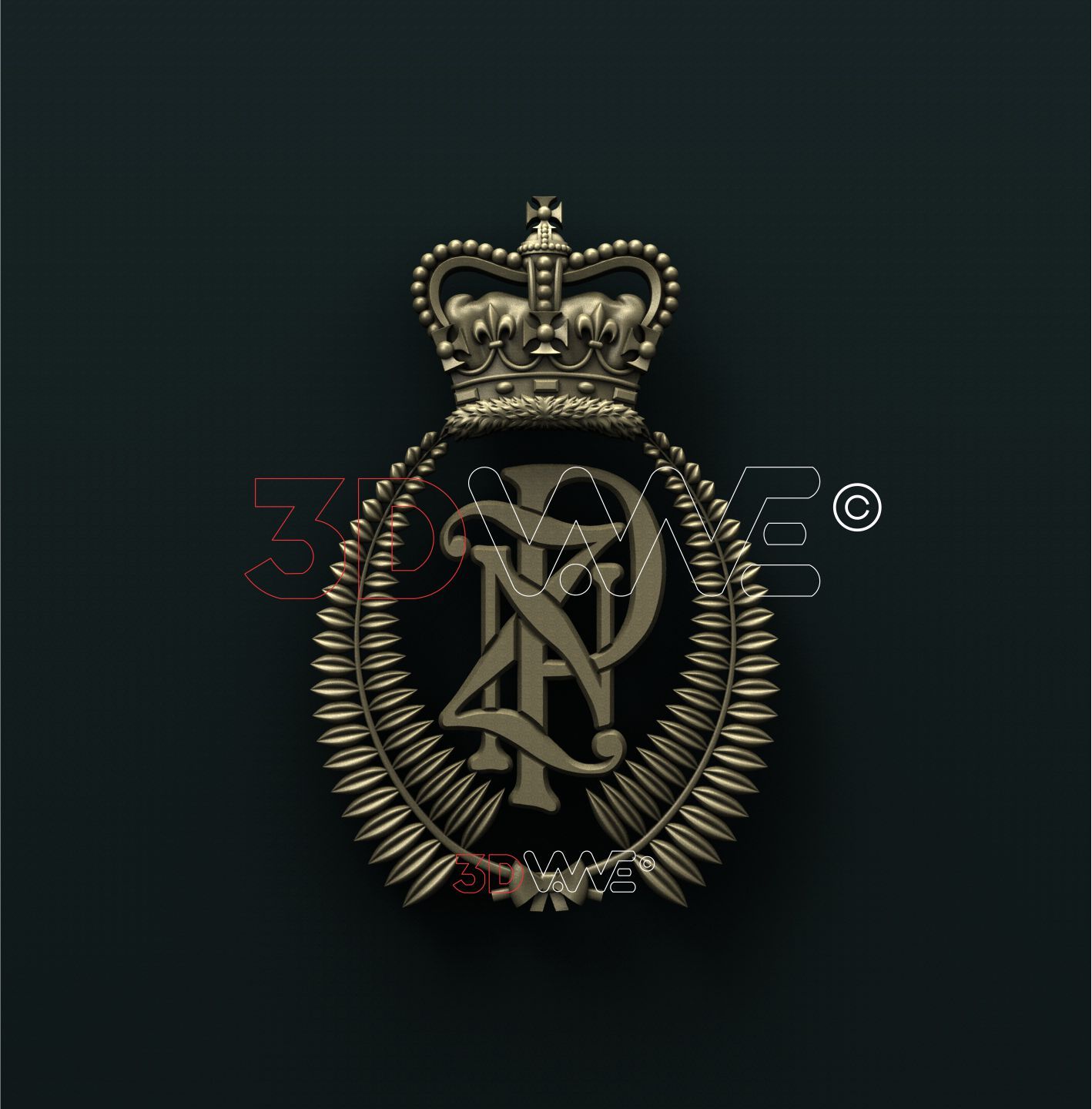 NEW ZEALAND POLICE SIGN 3D STL 3DWave