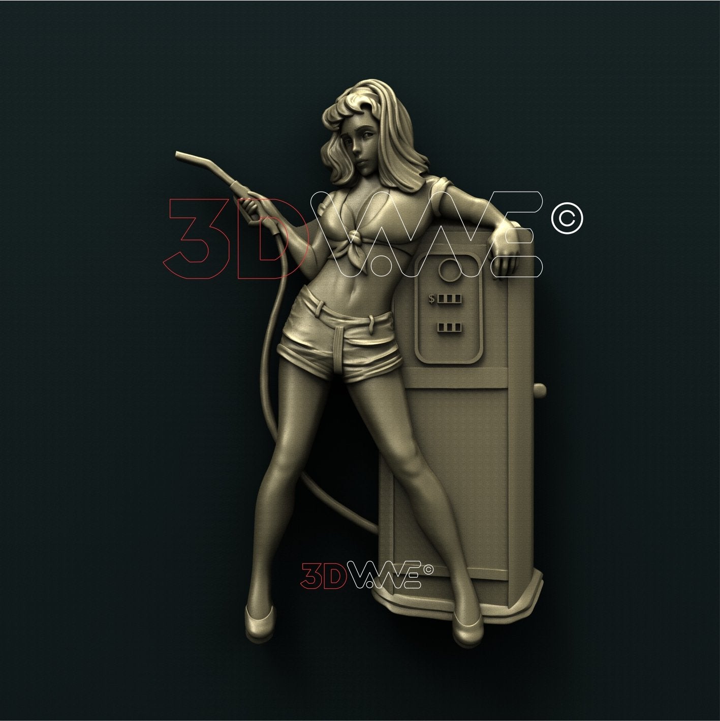 PIN UP GIRL 3DWave