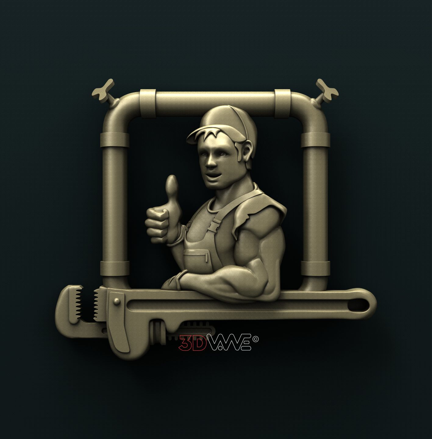 PLUMBER 3D STL 3DWave