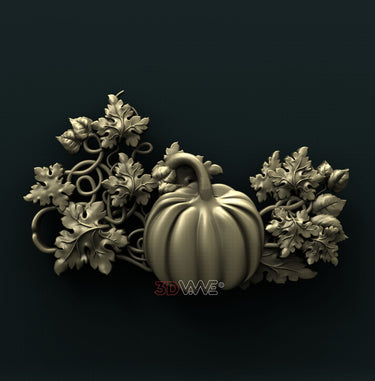 PUMPKIN 3D STL 3DWave