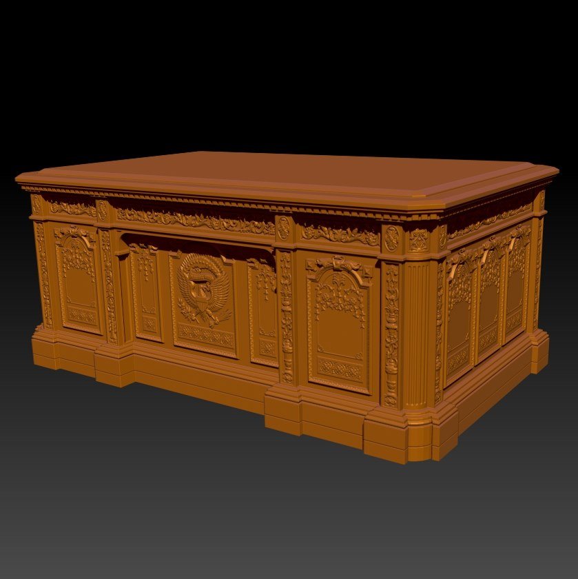 RESOLUTE DESK 3d STL - 3DWave.us