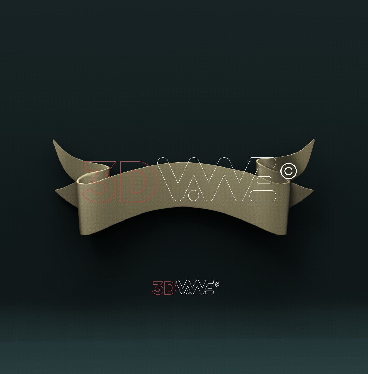 RIBBON 3D STL 3DWave