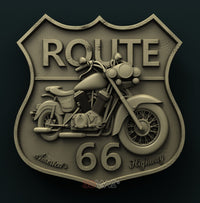Thumbnail for ROUTE 66 3D STL 3DWave
