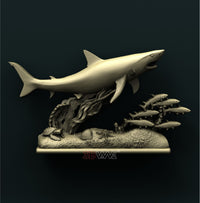 Thumbnail for SHARK 3D STL 3DWave