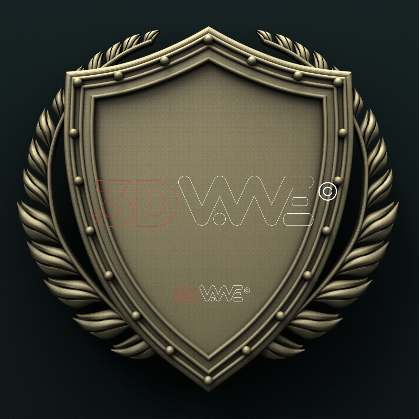 SHIELD 3D STL 3DWave
