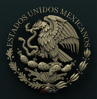 Thumbnail for UNITED MEXICAN STATES SEAL 3D STL 3DWave