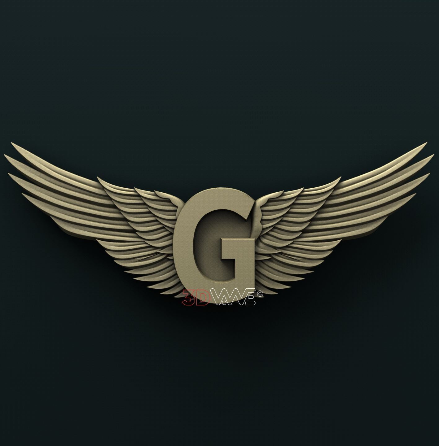 US ARMY DOOR GUNNER WINGS 3D STL 3DWave
