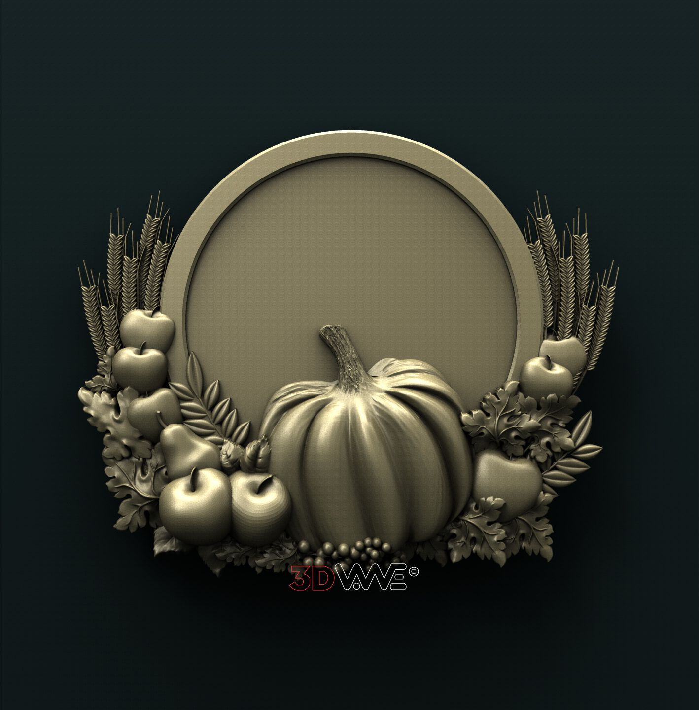 VEGETABLE SIGN 3D STL 3DWave