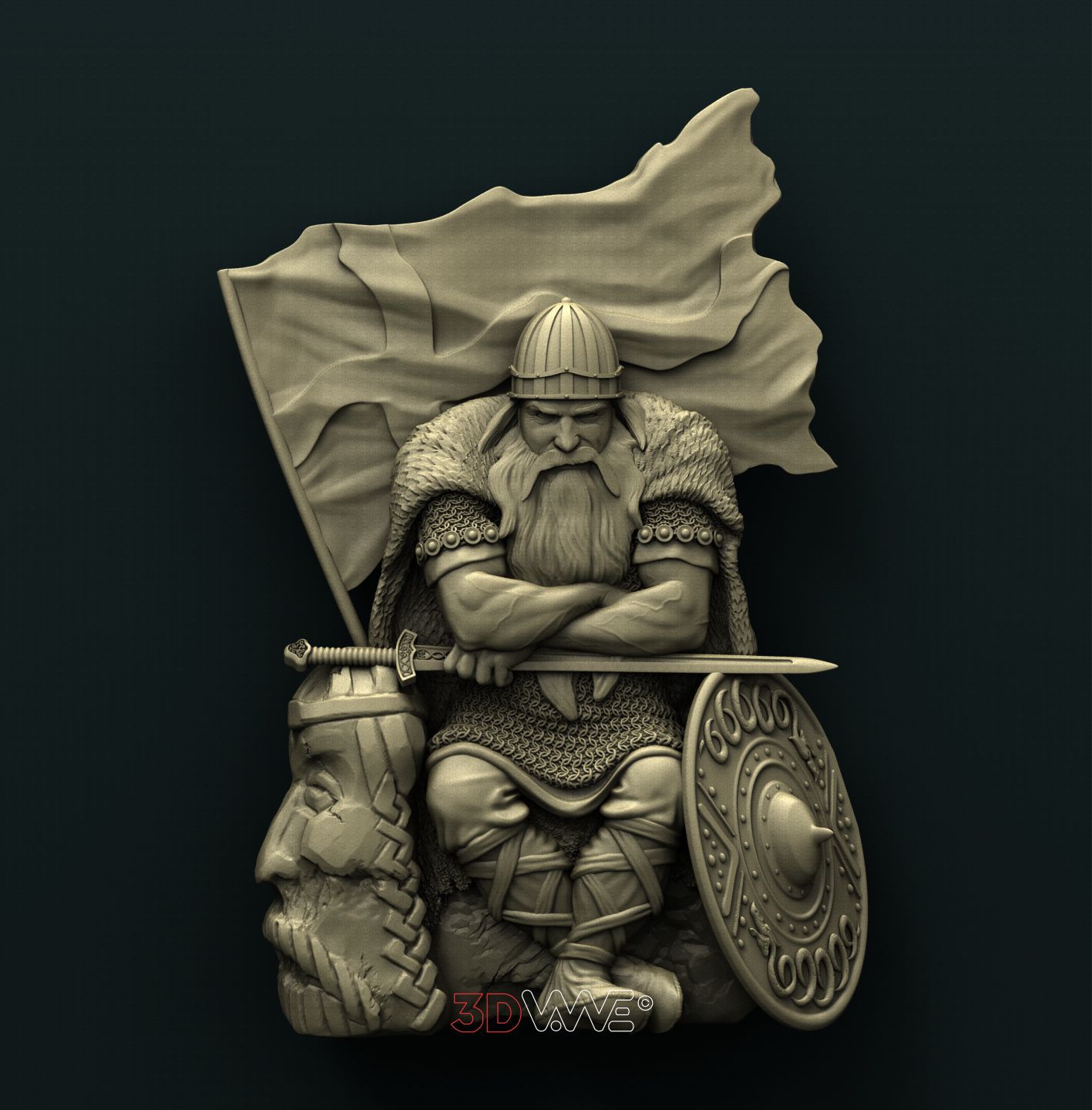 VIKING 3D STL 3DWave