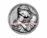 Thumbnail for Virgin Mary 3d illusion & laser-ready files - 3DWave.us