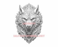 Thumbnail for Werewolf 3d illusion & laser-ready files - 3DWave.us