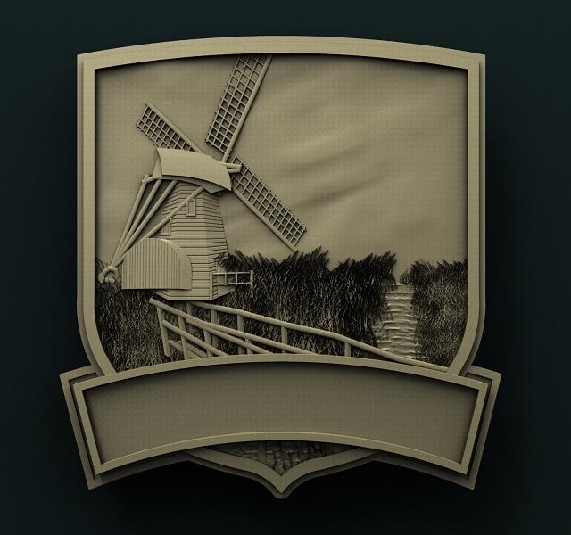 WINDMILL 3D STL 3DWave