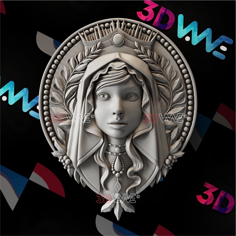 WOMAN 3d stl 3DWave.us