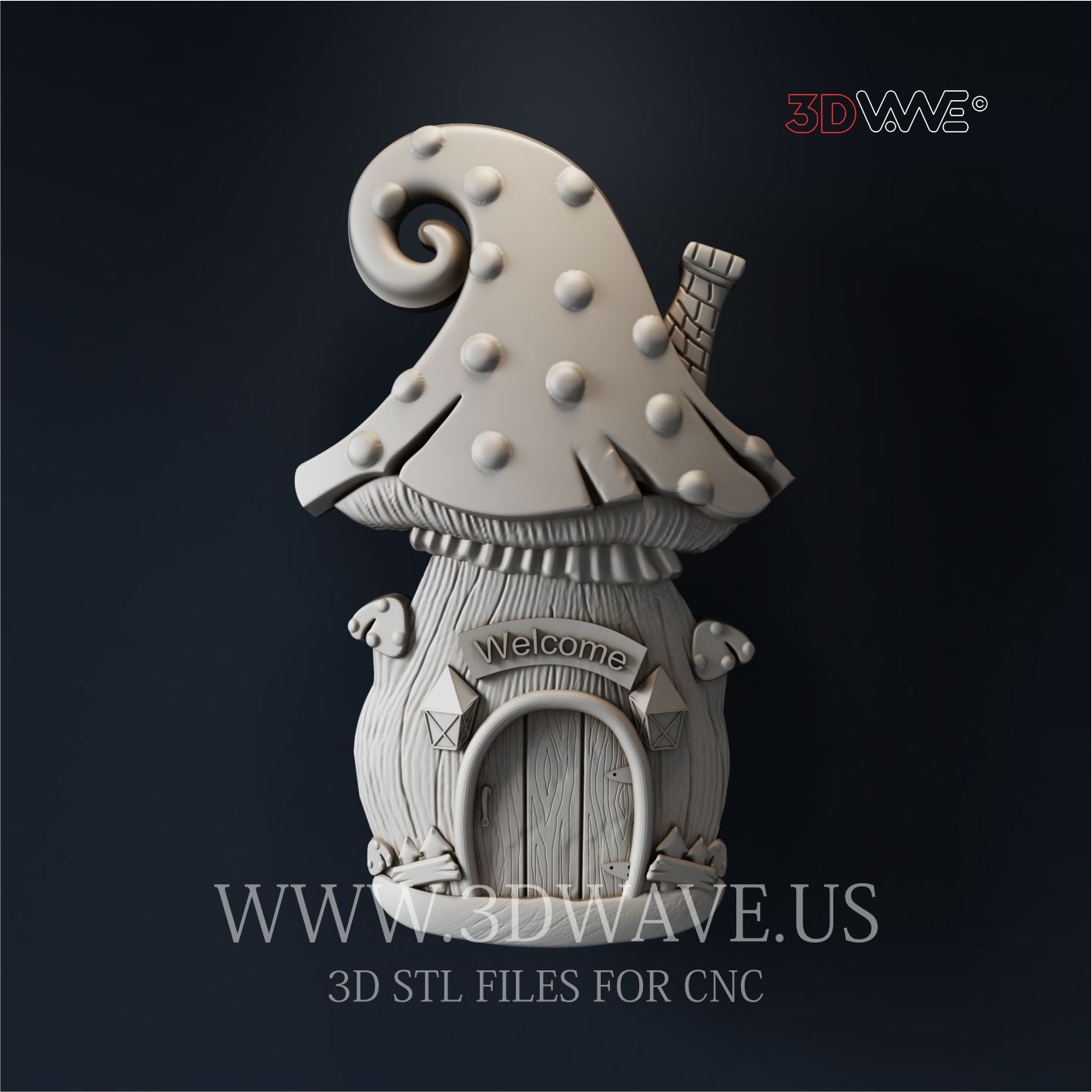 FAIRY HOUSE 3D STL